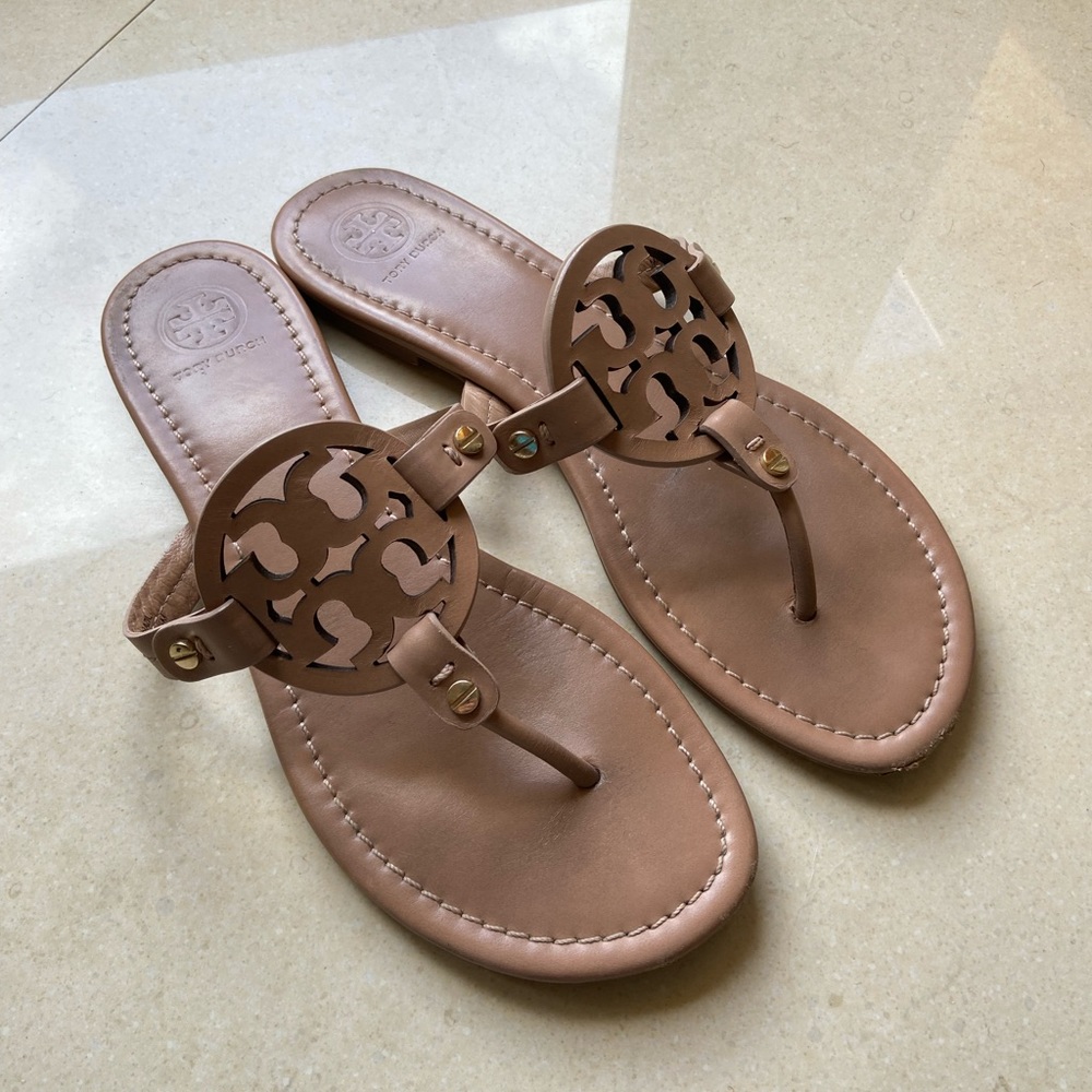 Leather Miller Sandals